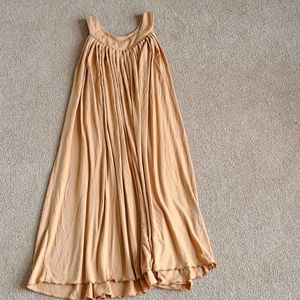 Pleated flowy dress